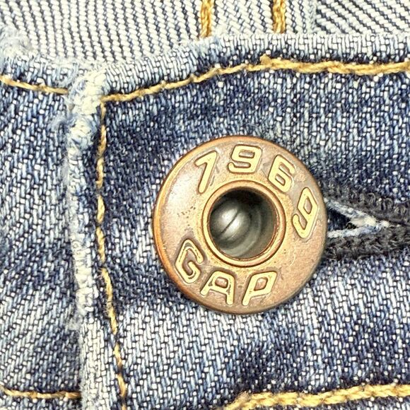 Gap 1969 Jeans Women Size 31/12L (34x33.5) Light Wash Denim Perfect Boot Stretch - Picture 12 of 16